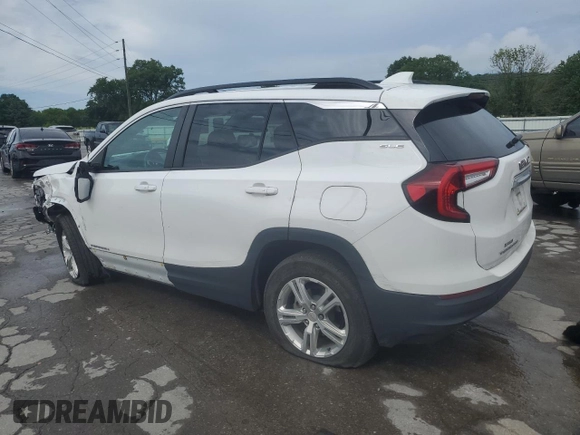 2022 GMC Terrain SLE z VIN 3GKALMEV6NL272316, wystawiony jako Copart lot #60375225 z przebiegiem 30 320 mil mil oraz Szkoda całkowita • Salvage title. Historia ofert i sprzedaży dostępna na DreamBid. Obrazek 2.