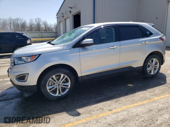 2015 Ford Edge SEL with VIN 2FMTK4J93FBB08529, listed as a Copart auction lot 51857755 with 103,387 mi miles and Salvage Title. Bid and sale history available at carsss.com. Image 1.