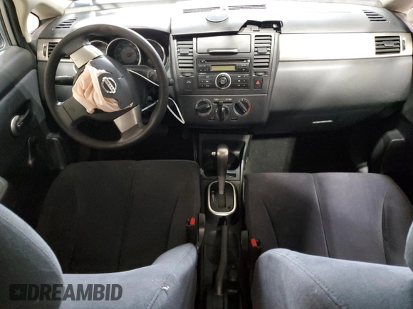 2009 Nissan Versa S with VIN 3N1BC11E29L445486, listed as a Copart auction lot 51532695 with Not Provided miles and Salvage Title. Bid and sale history available at DreamBid. Image 8.