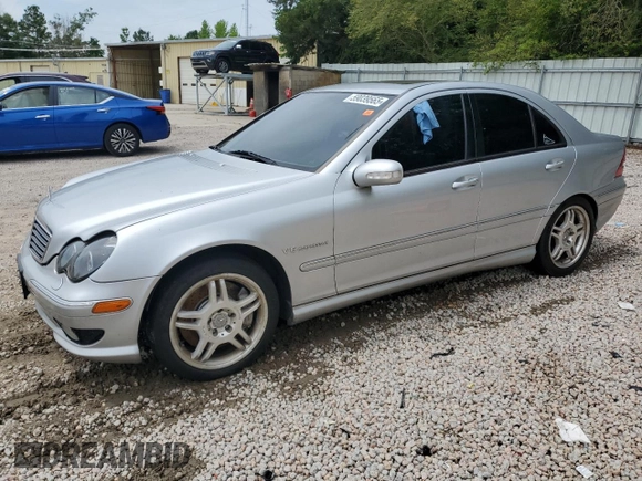 2002 Mercedes-Benz C z VIN WDBRF65J32F157367, wystawiony jako Copart lot #59039565 z przebiegiem 171 931 mil mil oraz Czysty tytuł • Clean title. Historia ofert i sprzedaży dostępna na DreamBid. Obrazek 1.