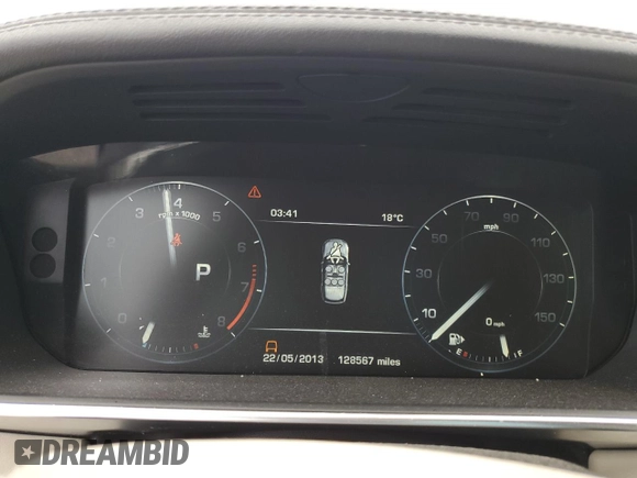 2016 Land Rover Range Rover HSE with VIN SALGS2VF1GA285127, listed as a Copart auction lot 59566225 with 128,567 mi miles and Salvage title. Bid and sale history available at DreamBid. Image 9.
