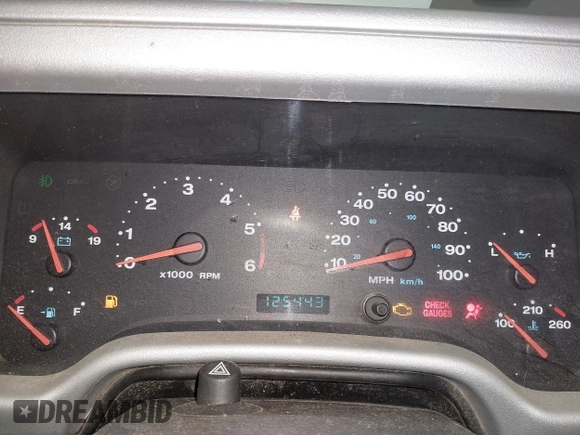 2003 Jeep Wrangler Rubicon with VIN 1J4FA69S13P375142, listed as a IAAI auction lot 41709647 with 125,443 mi miles and . Bid and sale history available at DreamBid. Image 7.