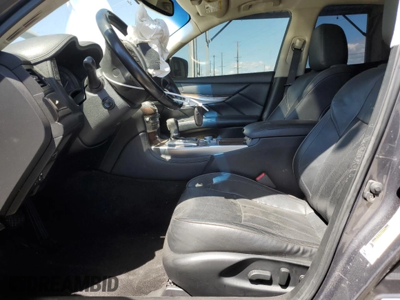 2013 Infiniti M with VIN JN1BY1APXDM510926, listed as a Copart auction lot 51700125 with 111,045 mi miles and Salvage title. Bid and sale history available at DreamBid. Image 7.