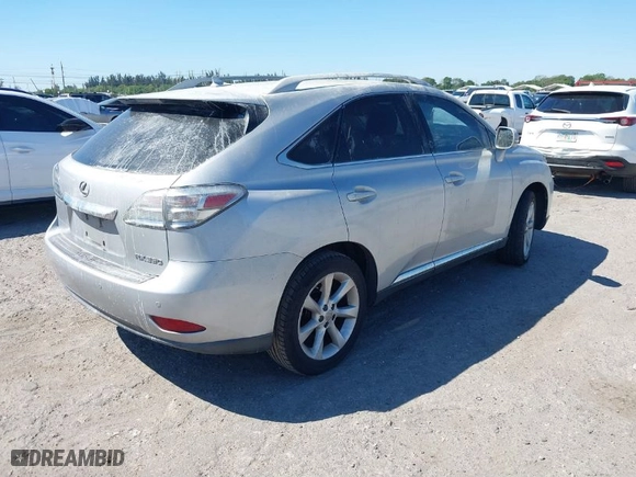 2011 Lexus RX 350 with VIN 2T2ZK1BA7BC043767, listed as a IAAI auction lot 41790016 with 169,077 mi miles. Bid and sale history available at carsss.com. Image 4.