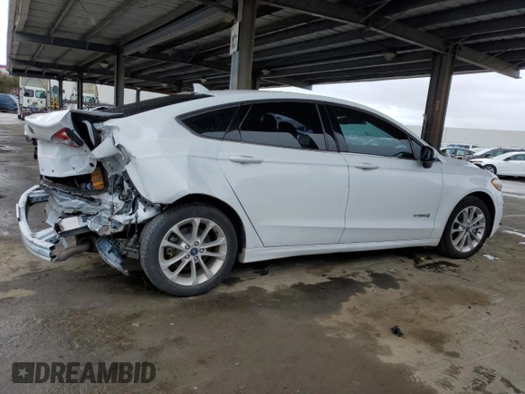 2019 Ford Fusion Hybrid SE with VIN 3FA6P0LU7KR137787, listed as a Copart auction lot 48814055 with 67,925 mi miles and Salvage Title. Bid and sale history available at carsss.com. Image 3.
