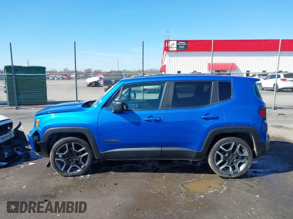 2020 Jeep Renegade Sport with VIN ZACNJAAB0LPM01438, listed as a IAAI auction lot 41608573 with 90,053 mi miles and . Bid and sale history available at carsss.com. Image 14.