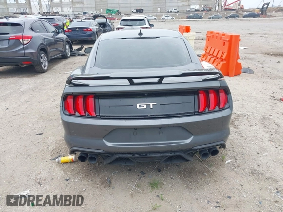 2022 Ford Mustang GT with VIN 1FA6P8CF5N5123247, listed as a IAAI auction lot 42401616 with 40,564 mi miles and . Bid and sale history available at DreamBid. Image 16.