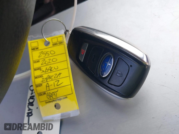 2020 Subaru Impreza Special Sports with VIN 4S3GTAL67L3722550, listed as a IAAI auction lot 41147015 with 42,464 mi miles and . Bid and sale history available at DreamBid. Image 11.