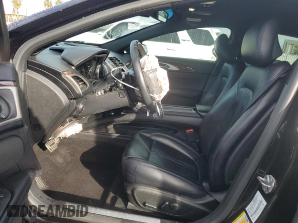 2019 Lincoln MKZ Reserve I with VIN 3LN6L5C93KR602348, listed as a Copart auction lot 42634335 with 106,182 mi miles and Salvage title. Bid and sale history available at DreamBid. Image 7.
