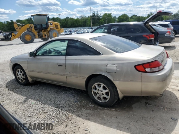 1999 Toyota Solara SE with VIN 2T1CF22P2XC158373, listed as a Copart auction lot 57899845 with 326,902 mi miles and Non repairable. Bid and sale history available at DreamBid. Image 2.