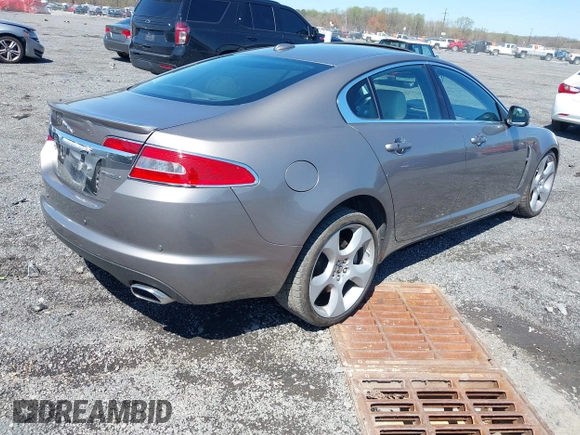2009 Jaguar XF with VIN SAJWA07CX91R01263, listed as a IAAI auction lot 41994525 with 141,729 mi miles and . Bid and sale history available at DreamBid. Image 4.