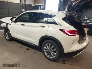 2022 Infiniti QX50 ESSENTIAL with VIN 3PCAJ5CB2NF106826, listed as a IAAI auction lot 41935181 with 40,388 mi miles. Bid and sale history available at carsss.com. Image 3.