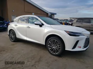 2024 Lexus RX with VIN JTJCJMGA3R2013100, listed as a Copart auction lot 78527394 with 8,393 mi miles and Salvage Title. Bid and sale history available at carsss.com. Image 4.