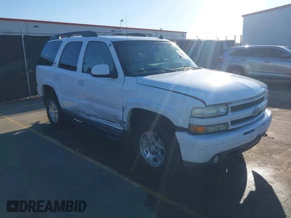 2006 Chevrolet Tahoe Z71 with VIN 1GNEK13T86R135721, listed as a IAAI auction lot 41475859 with 258,090 mi miles. Bid and sale history available at carsss.com. Image 1.