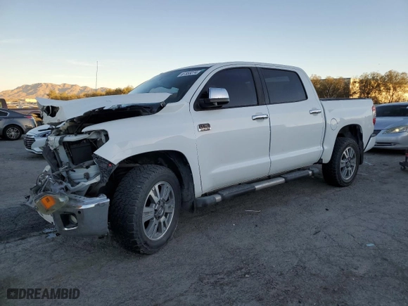 2014 Toyota Tundra 4WD Truck Platinum with VIN 5TFAW5F17EX389069, listed as a Copart auction lot 87333274 with 145,260 mi miles and Salvage Title. Bid and sale history available at carsss.com. Image 1.