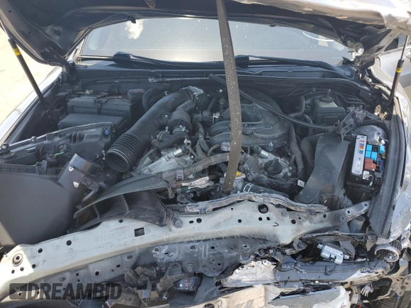 2016 Lexus IS 350 with VIN JTHBE1D20G5026301, listed as a Copart auction lot 57554915 with 76,974 mi miles and Salvage title. Bid and sale history available at DreamBid. Image 11.