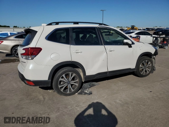 2022 Subaru Forester Limited с VIN JF2SKAPC8NH502452, выставлен на аукционе Copart как лот 54013705 с пробегом Не указан миль и Списание • Salvage title. История ставок и продаж доступна на DreamBid. Изображение 3.