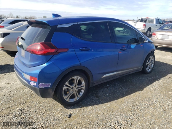 2018 Chevrolet Bolt EV LT with VIN 1G1FW6S06J4130599, listed as a Copart auction lot 46073005 with 385,954 mi miles and Salvage Title. Bid and sale history available at carsss.com. Image 3.