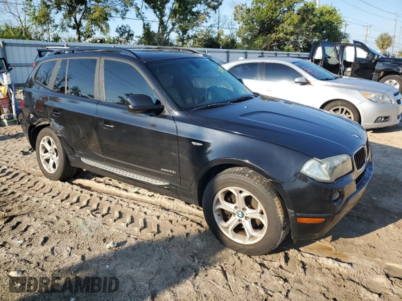 2010 BMW X3 xDrive30i with VIN WBXPC9C47AWJ34031, listed as a Copart auction lot 72241164 with 192,435 mi miles and Salvage Title. Bid and sale history available at carsss.com. Image 4.
