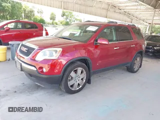 2010 GMC Acadia SLT2 z VIN 1GKLVNED9AJ136747, wystawiony jako IAAI lot #42478544 z przebiegiem 165 053 mil mil oraz . Historia ofert i sprzedaży dostępna na DreamBid. Obrazek 2.