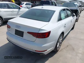 2019 Audi A4 Premium z VIN WAUGMAF48KN007428, wystawiony jako IAAI lot #42311766 z przebiegiem 65 249 mil mil oraz . Historia ofert i sprzedaży dostępna na DreamBid. Obrazek 4.