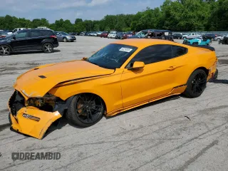 2018 Ford Mustang EcoBoost with VIN 1FA6P8THXJ5175310, listed as a Copart auction lot 60329335 with 38,834 mi miles and Salvage title. Bid and sale history available at DreamBid. Image 1.