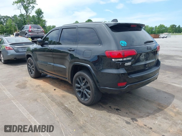 2019 Jeep Grand Cherokee Altitude with VIN 1C4RJFAG5KC830722, listed as a IAAI auction lot 42302581 with Not provided miles and . Bid and sale history available at DreamBid. Image 3.