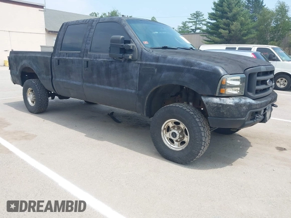 2004 Ford F-250 XL with VIN 1FTNW21L24EC75449, listed as a IAAI auction lot 42622552 with 199,431 mi miles and . Bid and sale history available at DreamBid. Image 1.