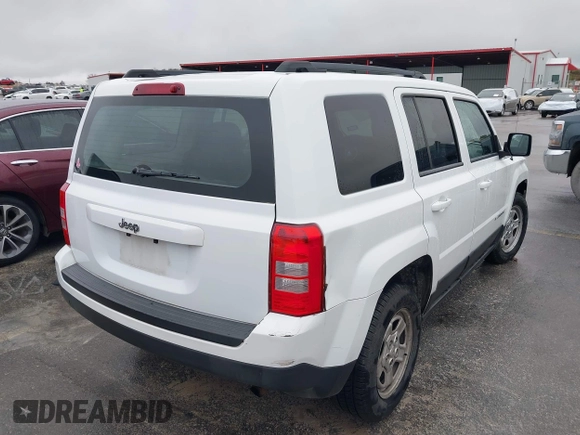 2012 Jeep Patriot Sport with VIN 1C4NJPBAXCD639209, listed as a IAAI auction lot 41539883 with 244,585 mi miles and . Bid and sale history available at DreamBid. Image 4.