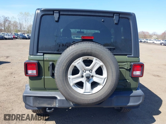2021 Jeep Wrangler Unlimited Sport Altitude с VIN 1C4HJXDN8MW701628, выставлен на аукционе IAAI как лот 42059202 с пробегом 73 814 миль миль и . История ставок и продаж доступна на DreamBid. Изображение 16.