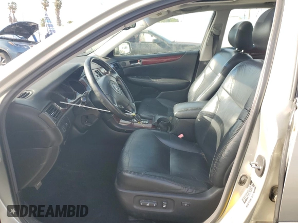 2004 Lexus ES 350 with VIN JTHBA30G445005018, listed as a Copart auction lot 51532975 with 225,393 mi miles and Salvage Title. Bid and sale history available at DreamBid. Image 7.