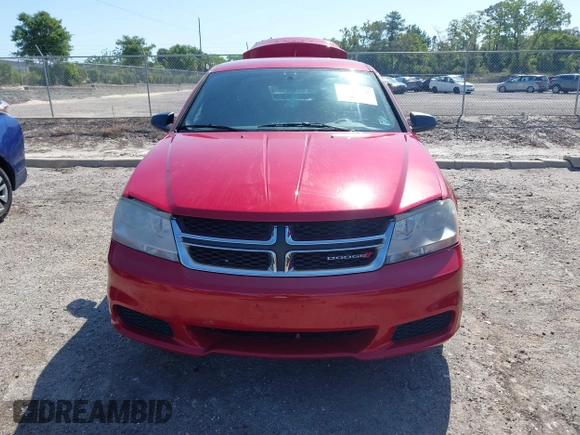2013 Dodge Avenger SE with VIN 1C3CDZAB6DN626235, listed as a IAAI auction lot 42009562 with 160,910 mi miles and . Bid and sale history available at DreamBid. Image 12.
