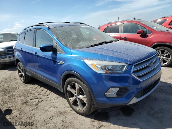 2017 Ford Escape SE with VIN 1FMCU0GD2HUA19806, listed as a Copart auction lot 76165064 with 97,697 mi miles and Salvage Title. Bid and sale history available at carsss.com. Image 4.