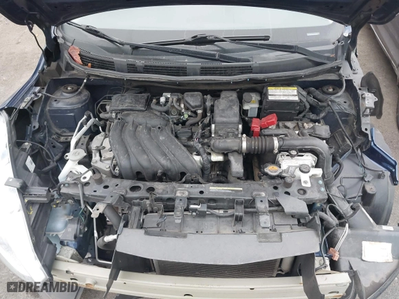 2019 Nissan Versa Sedan SV with VIN 3N1CN7AP2KL810791, listed as a IAAI auction lot 41324407 with 48,382 mi miles. Bid and sale history available at carsss.com. Image 10.