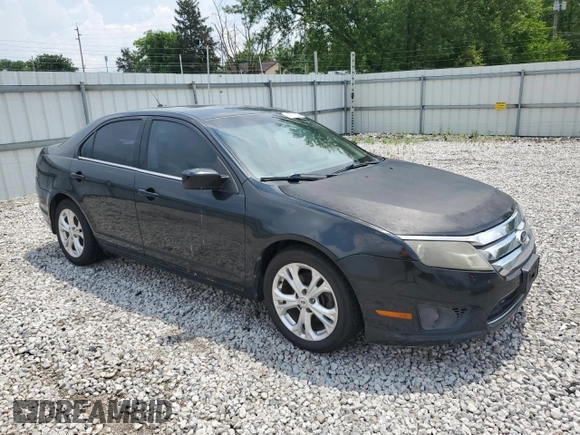 2012 Ford Fusion SE with VIN 3FAHP0HA1CR304105, listed as a Copart auction lot 62777285 with 220,306 mi miles and Clean title. Bid and sale history available at DreamBid. Image 4.