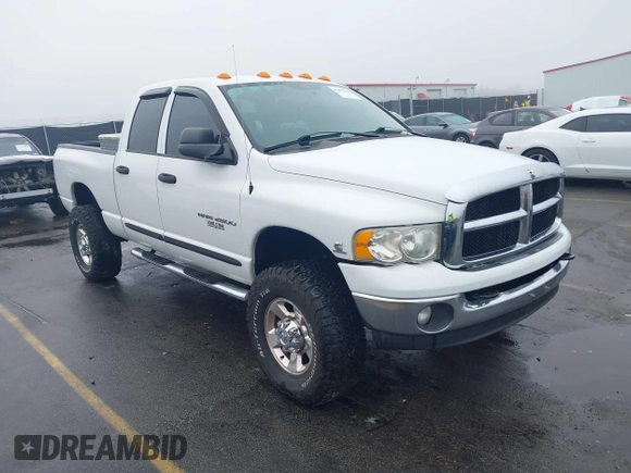 2005 Dodge 2500 SLT with VIN 3D7KS28C35G739319, listed as a IAAI auction lot 41472636 with 429,750 mi miles and . Bid and sale history available at DreamBid. Image 1.