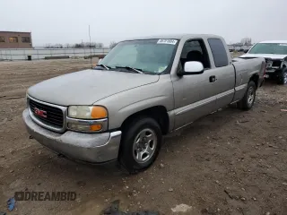 1999 GMC New Sierra 1500 SLE with VIN 2GTEC19T2X1530937, listed as a Copart auction lot 86701604 with 227,149 mi miles and Clean Title. Bid and sale history available at carsss.com. Image 1.