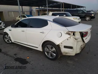 2016 Kia Optima Hybrid EX with VIN KNAGN4AD6G5099121, listed as a Copart auction lot 41818295 with 0 mi miles and Salvage Title. Bid and sale history available at carsss.com. Image 2.