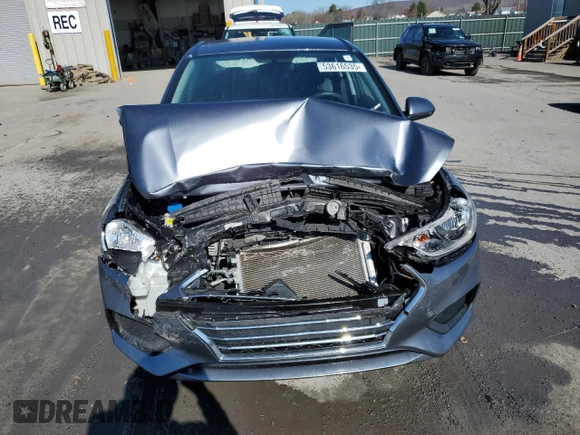 2019 Hyundai Accent SE with VIN 3KPC24A34KE065046, listed as a Copart auction lot 53616535 with 53,560 mi miles and Salvage Title. Bid and sale history available at carsss.com. Image 5.