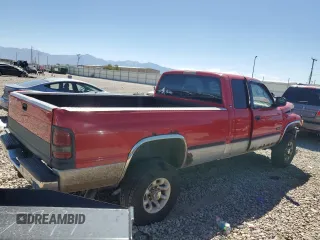 1999 Dodge Ram 2500 with VIN 1B7KF2366XJ519447, listed as a Copart auction lot 68026964 with 318,019 mi miles and Salvage Title. Bid and sale history available at carsss.com. Image 3.