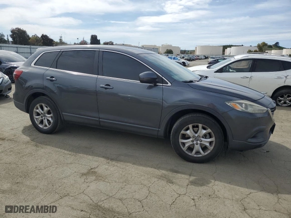 2015 Mazda CX-9 Touring with VIN JM3TB3CV3F0455859, listed as a Copart auction lot 50167405 with 160,975 mi miles and Salvage Title. Bid and sale history available at carsss.com. Image 4.