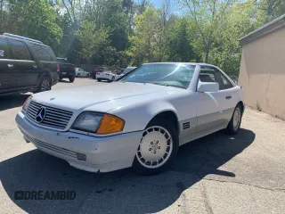 1992 Mercedes-Benz 500 z VIN WDBFA66EXNF052820, wystawiony jako Copart lot #55408835 z przebiegiem 113 571 mil mil oraz Tytuł czysty. Historia ofert i sprzedaży dostępna na DreamBid. Obrazek 2.