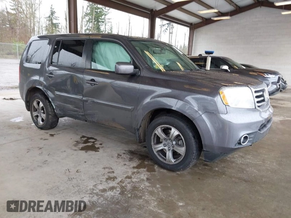 2015 Honda Pilot EX-L with VIN 5FNYF4H50FB030652, listed as a IAAI auction lot 41937401 with 91,429 mi miles and . Bid and sale history available at carsss.com. Image 1.
