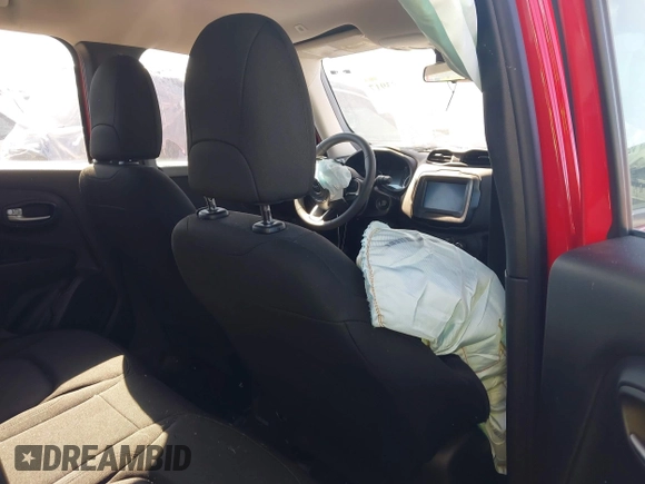 2021 Jeep Renegade Jeepster with VIN ZACNJDAB8MPM44251, listed as a IAAI auction lot 41883917 with 22,824 mi miles and . Bid and sale history available at DreamBid. Image 8.