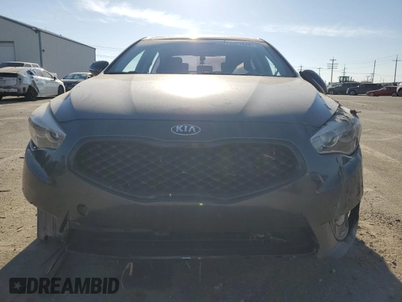 2016 Kia Cadenza Premium with VIN KNALN4D70G5218303, listed as a Copart auction lot 75351044 with 0 mi miles and Salvage Title. Bid and sale history available at carsss.com. Image 5.