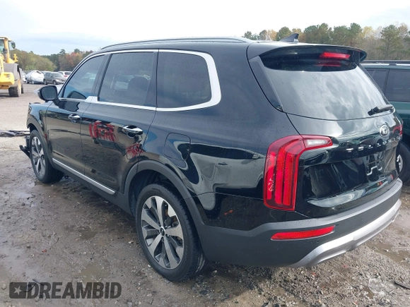 2021 Kia Telluride S with VIN 5XYP64HC0MG139788, listed as a IAAI auction lot 40784872 with 103,934 mi miles and . Bid and sale history available at DreamBid. Image 3.