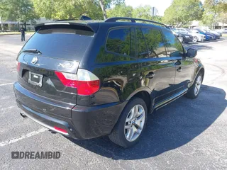 2010 BMW X3 xDrive30i with VIN WBXPC9C46AWJ37969, listed as a IAAI auction lot 41842715 with 128,729 mi miles. Bid and sale history available at carsss.com. Image 4.