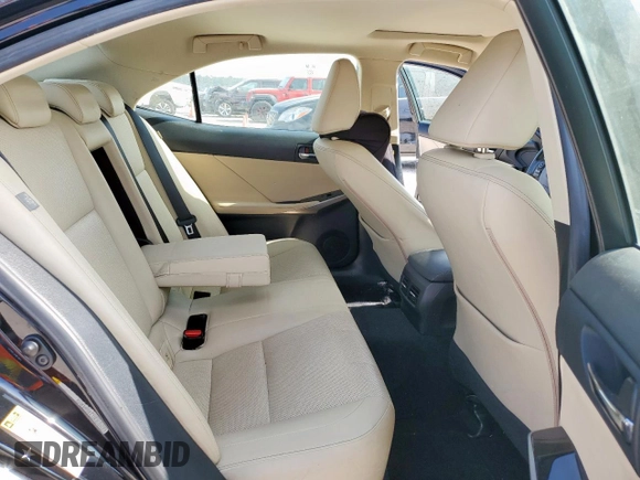 2016 Lexus IS 200t with VIN JTHBA1D22G5028725, listed as a Copart auction lot 57612325 with 85,552 mi miles and Salvage title. Bid and sale history available at DreamBid. Image 10.