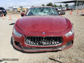 2016 Maserati Ghibli with VIN ZAM57XSA5G1164151, listed as a Copart auction lot 63620333 with 0 mi miles. Bid and sale history available at carsss.com. Image 5.