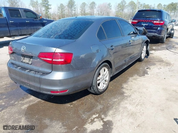 2015 Volkswagen Jetta Sedan 2.0L S with VIN 3VW2K7AJ7FM244556, listed as a IAAI auction lot 41776216 with 116,864 mi miles. Bid and sale history available at carsss.com. Image 4.